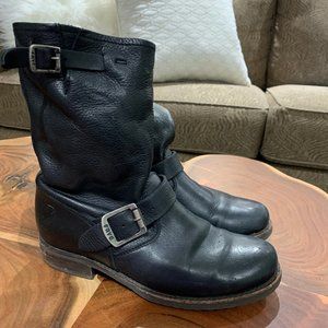 Frye Veronica Moto Boots Women's mid length